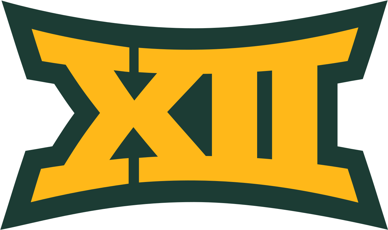 Big 12 Logo In Baylor's Colors - Big 12 Logo In Baylor's Colors (1280x761)