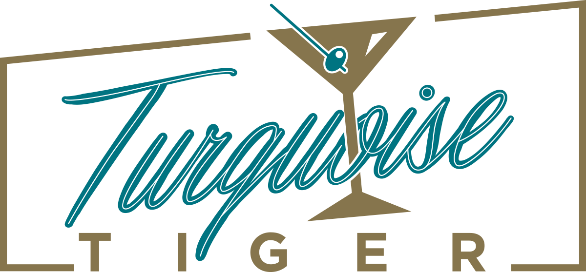 Turquoise Tiger Logo, Low Res - Turquoise Tiger Logo, Low Res (1200x558)