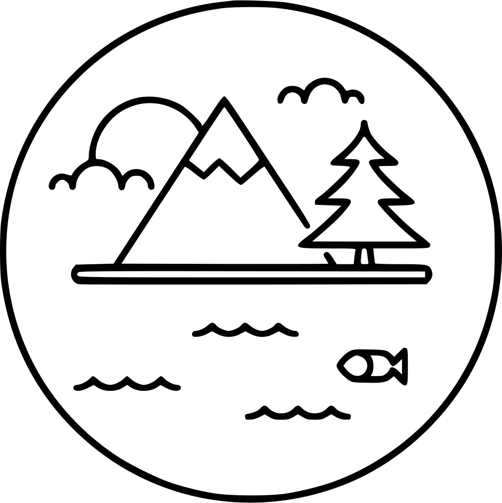 Transparent Lake Svg - Transparent Lake Svg (980x982)