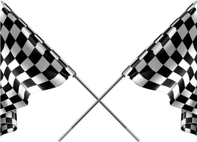 Drawn Race Car Race Flag - Drawn Race Car Race Flag (640x480)