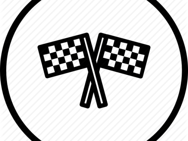 Drawn Race Car Race Flag - Drawn Race Car Race Flag (640x480)