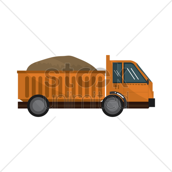 Sand Clipart Lorry - Sand Clipart Lorry (600x600)