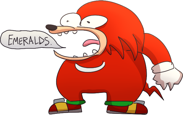 Knuckles The Enchilada By Lemmingland - Knuckles The Enchilada By Lemmingland (619x390)