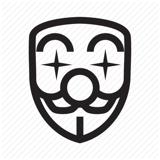 Clip Art Anonymous Clown Emoticon Fool - Clip Art Anonymous Clown Emoticon Fool (512x512)
