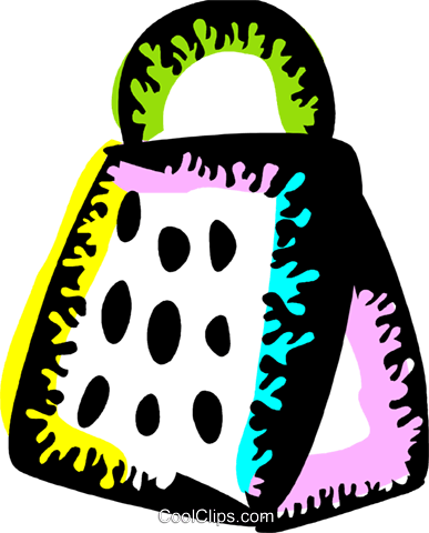 Cheese Grater Royalty Free Vector Clip Art Illustration - Cheese Grater Royalty Free Vector Clip Art Illustration (387x480)