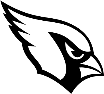 Arizona Cardinals Logo Black - Arizona Cardinals Logo Black (400x360)