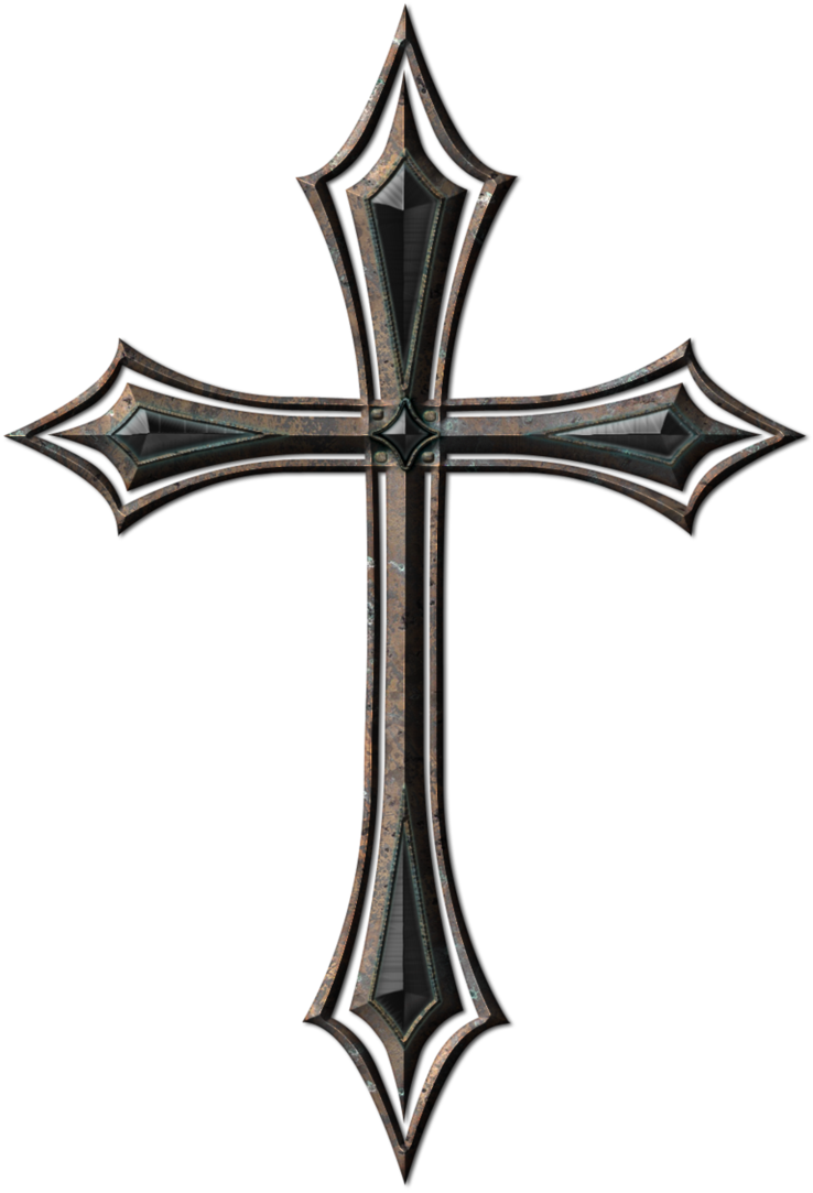 Gothc Clipart Medieval Cross - Gothc Clipart Medieval Cross (738x1083)