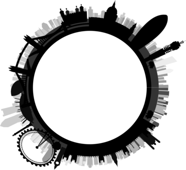 London Black Skyline - London Black Skyline (371x340)
