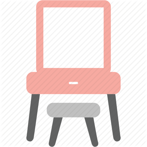 Mirror Clipart Dressing Table - Mirror Clipart Dressing Table (512x512)