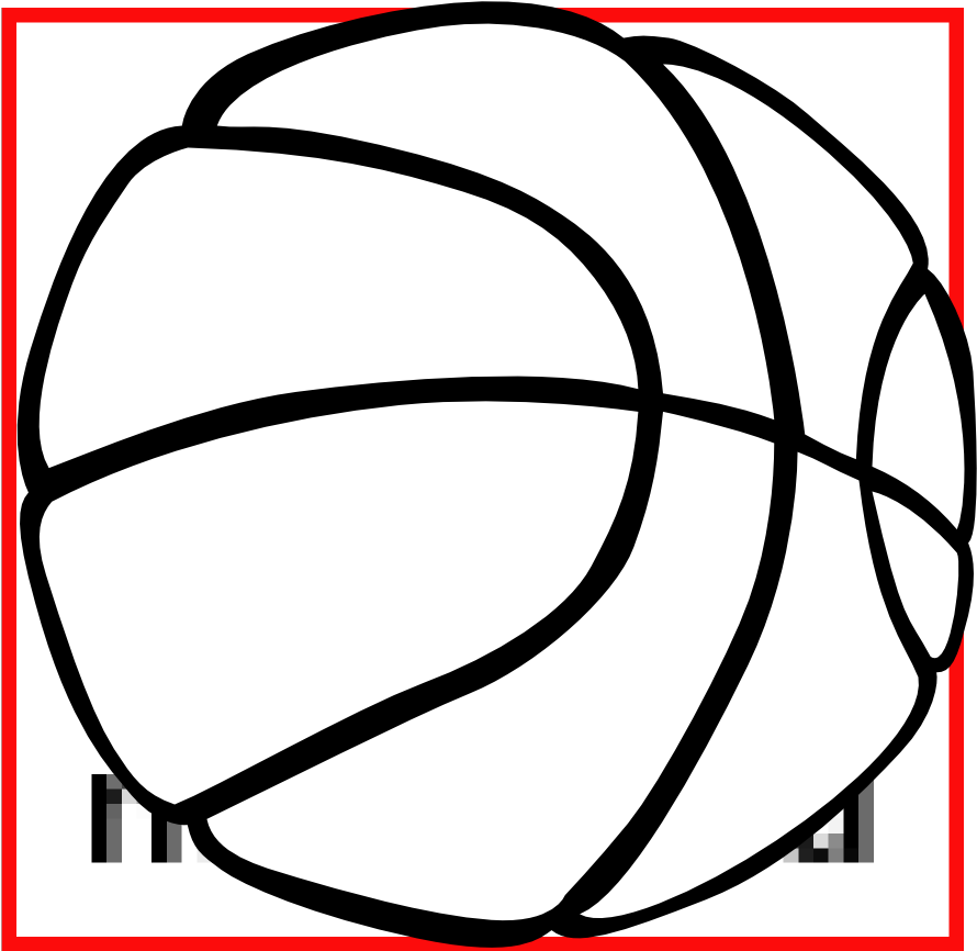 Net » Clip Art » Basketball Sports Black White Clipartist - Net » Clip Art » Basketball Sports Black White Clipartist (999x999)