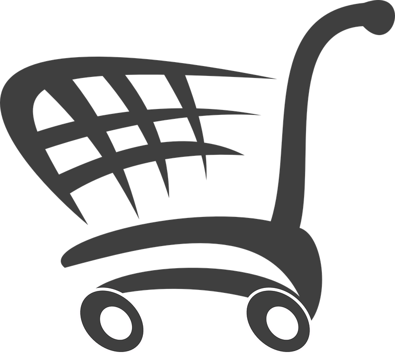 Shopping Cart Store Free Graphic On Pixabay - Shopping Cart Store Free Graphic On Pixabay (799x720)
