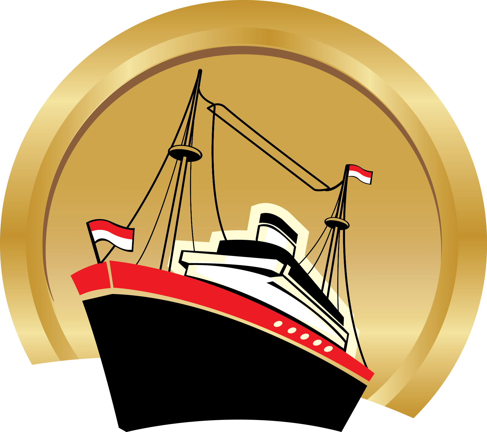 Ship Clipart Kapal - Ship Clipart Kapal (1667x1477)