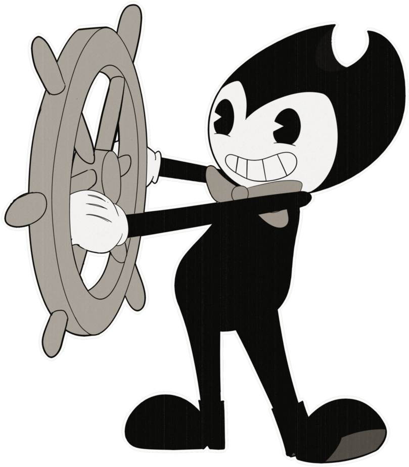 Clip Black And White Download Bendy By Iwannadrawgood - Clip Black And White Download Bendy By Iwannadrawgood (833x958)