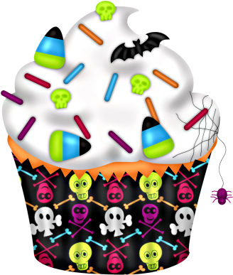 Muffin Clipart Halloween - Muffin Clipart Halloween (450x450)
