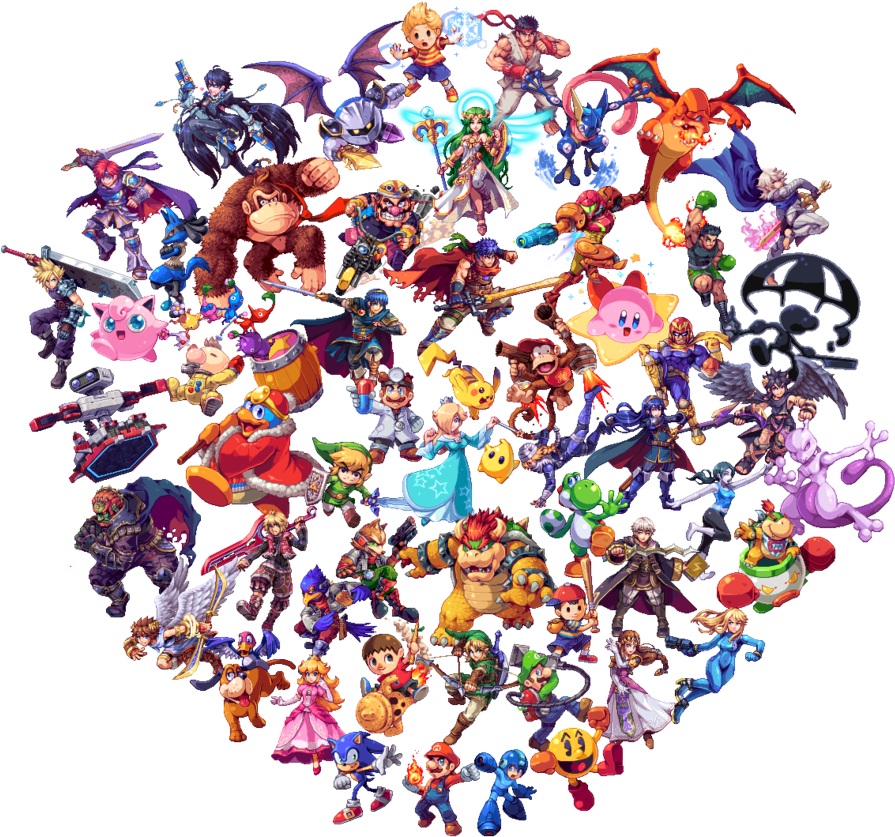 Super Smash Bros - Super Smash Bros (907x880)