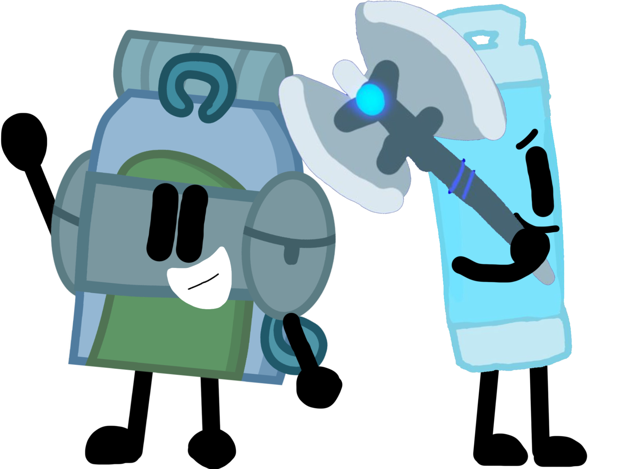 Backpack And Glow Stick By Glazesugarnavalblock Backpack - Backpack And Glow Stick By Glazesugarnavalblock Backpack (2048x1536)