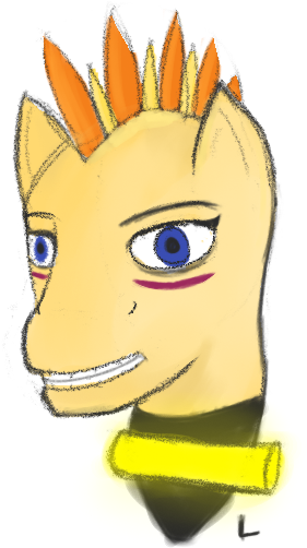 Lirodon, Glowstick, Male, Mohawk, Oc, Oc Only, Oc - Lirodon, Glowstick, Male, Mohawk, Oc, Oc Only, Oc (328x532)