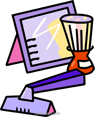 Shaving Equipment Royalty Free Vector Clip Art Illustration - Shaving Equipment Royalty Free Vector Clip Art Illustration (389x480)