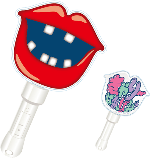 Lip-shaped Light Stick - Lip-shaped Light Stick (700x700)