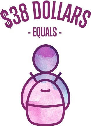 Provide For 1 Child For A Year $38 - Provide For 1 Child For A Year $38 (500x500)