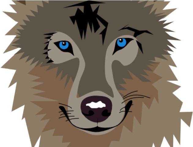 White Wolf Clipart Wolf Dog - White Wolf Clipart Wolf Dog (640x480)