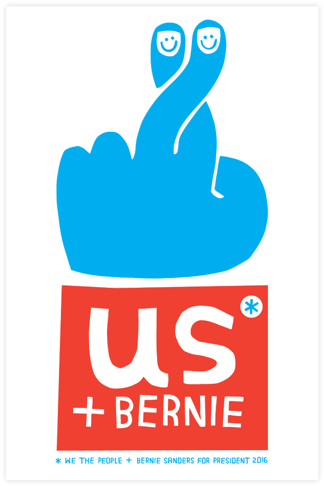 Artists For Bernie Sanders Poster - Artists For Bernie Sanders Poster (1024x1024)