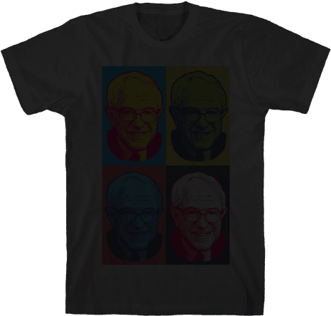 Pop Art Bernie Sanders - Pop Art Bernie Sanders (484x484)