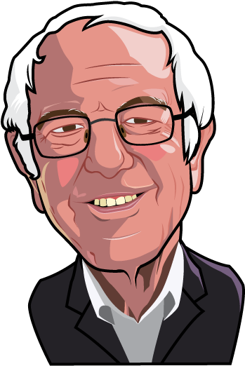 Bernie Sanders Illustration - Bernie Sanders Illustration (1000x600)