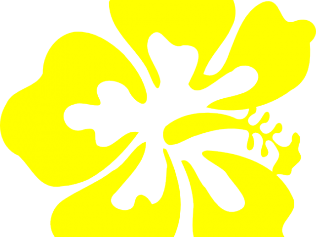 Hibiscus Clipart Yellow - Hibiscus Clipart Yellow (640x480)
