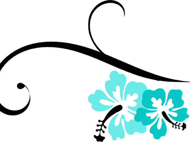 Hibiscus Clipart Swirl - Hibiscus Clipart Swirl (640x480)