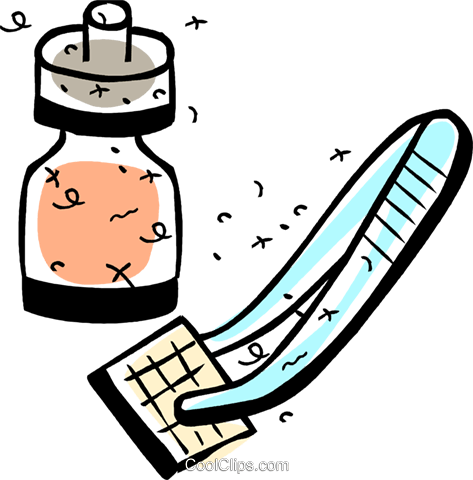 Tweezers Royalty Free Vector Clip Art Illustration - Tweezers Royalty Free Vector Clip Art Illustration (473x480)