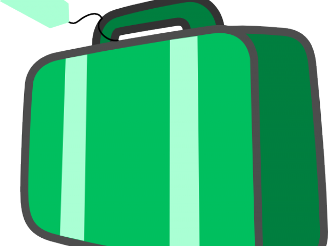 Suitcase Clipart Travel Essential - Suitcase Clipart Travel Essential (640x480)