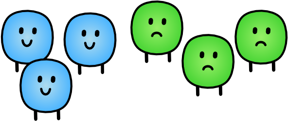 Six Simple Cartoon People - Six Simple Cartoon People (600x249)