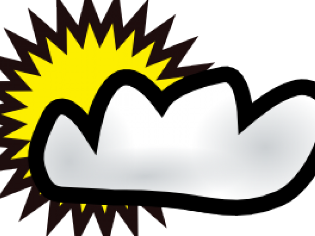 Sunny Clipart Mostly Sunny - Sunny Clipart Mostly Sunny (640x480)