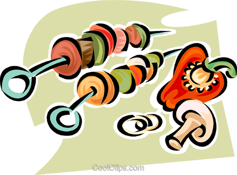 Clip Art Black And White Download Grilled Clipart Shish - Clip Art Black And White Download Grilled Clipart Shish (480x355)