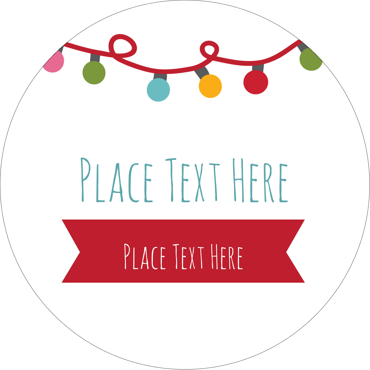 Christmas Round Labels Pre Designed Templates Image - Christmas Round Labels Pre Designed Templates Image (1500x1500)