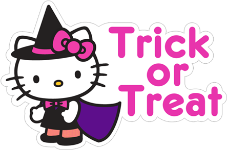 Trick Treat Halloween Kitty Spooky - Trick Treat Halloween Kitty Spooky (490x317)