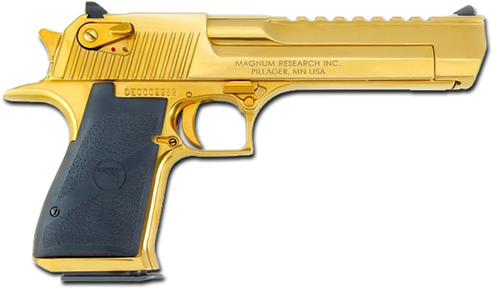 Gun Deagle Golden Deserteagle Gold Weapon - Gun Deagle Golden Deserteagle Gold Weapon (1024x1024)