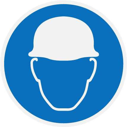 Use A Hardhat/ Safety Helmet - Use A Hardhat/ Safety Helmet (439x439)