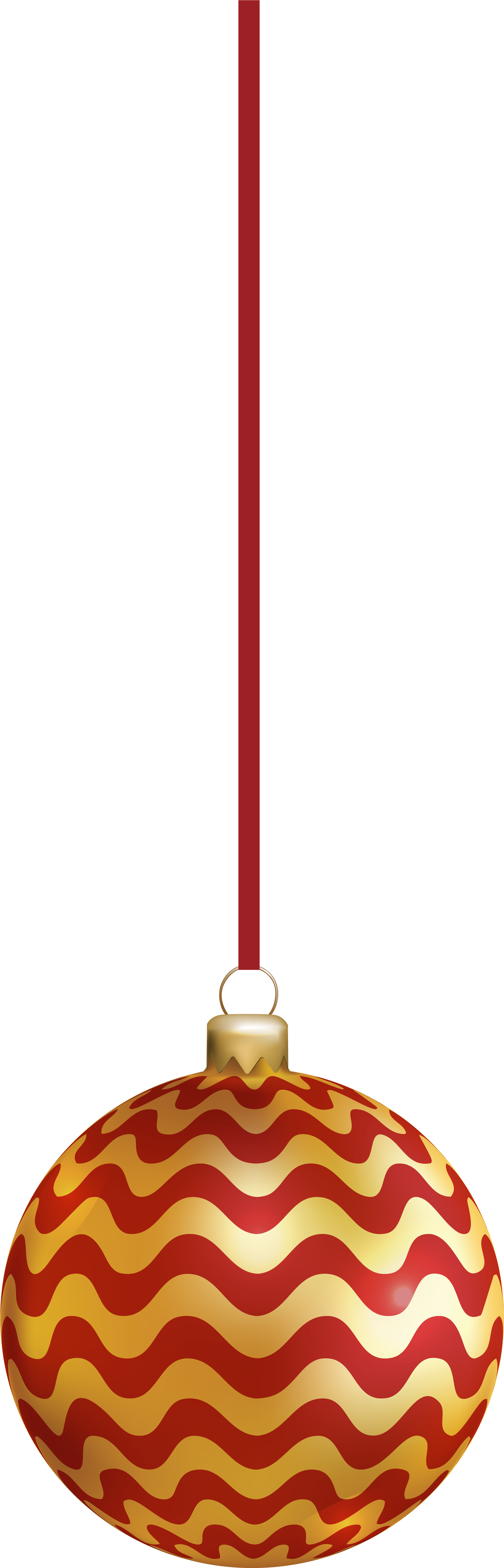 Christmas Ornament Red Deco Clip Art - Christmas Ornament Red Deco Clip Art (2624x8000)