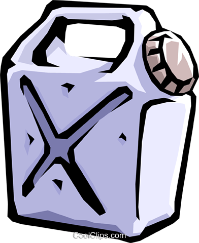 Gas Can Royalty Free Vector Clip Art Illustration - Gas Can Royalty Free Vector Clip Art Illustration (392x480)