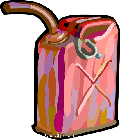 Gas Can Royalty Free Vector Clip Art Illustration - Gas Can Royalty Free Vector Clip Art Illustration (413x480)