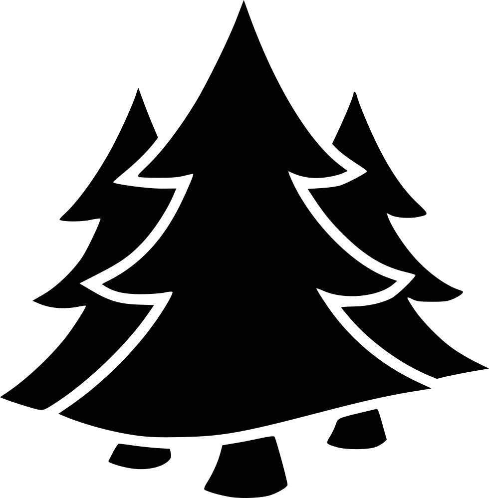 Image Black And White Tree Forestry Jungle Png Icon - Image Black And White Tree Forestry Jungle Png Icon (980x998)