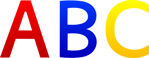 Clip Art Library Library Clipart Letters Of The Alphabet - Clip Art Library Library Clipart Letters Of The Alphabet (618x244)