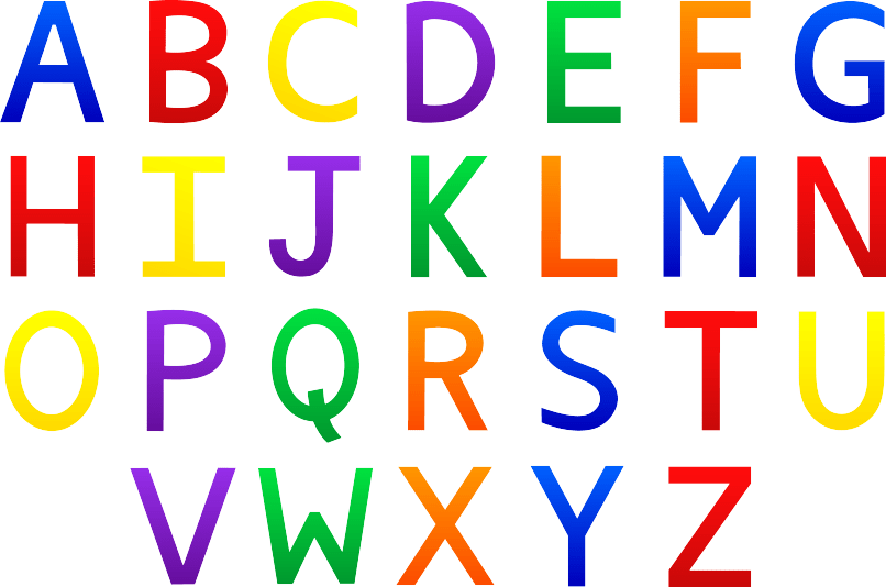 Clipart Letters - Clipart Letters (806x534)