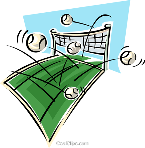 Chaotic Volleyballs Royalty Free Vector Clip Art Illustration - Chaotic Volleyballs Royalty Free Vector Clip Art Illustration (472x480)