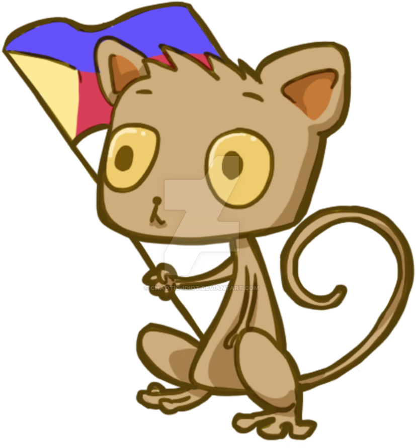 A Nationalistic Tarsier By - A Nationalistic Tarsier By (862x926)