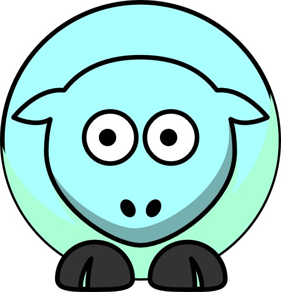 Sheep Looking Right Svg Clip Arts 576 X 600 Px - Sheep Looking Right Svg Clip Arts 576 X 600 Px (576x600)