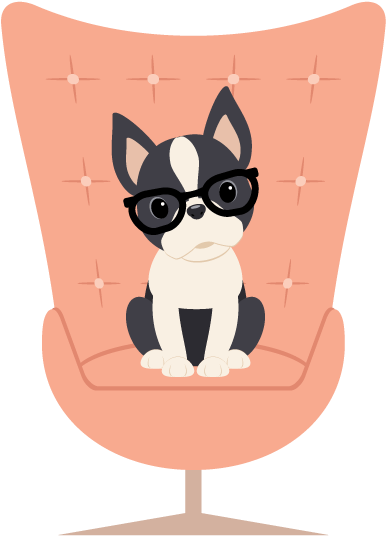 Boston Terrier Clipart Chibi - Boston Terrier Clipart Chibi (850x632)