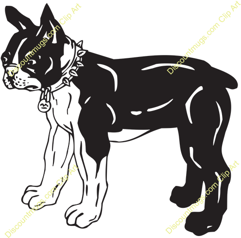 Free Download Fictional Character Clipart Boston Terrier - Free Download Fictional Character Clipart Boston Terrier (500x500)
